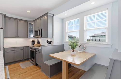 North Carolina Coast House | Ocean View Kure Beach Rental | Elevator + Pool Access + Walk to Beach