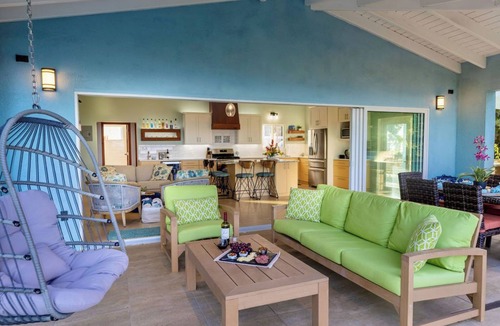 Estate Caret Bay House | Ocean View Retreat- Mountain Top, Heated Pool, Generator