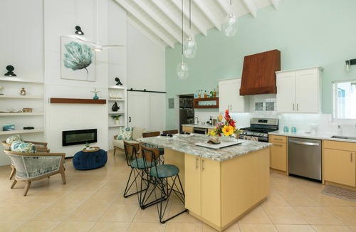 Estate Caret Bay House | Ocean View Retreat- Mountain Top, Heated Pool, Generator