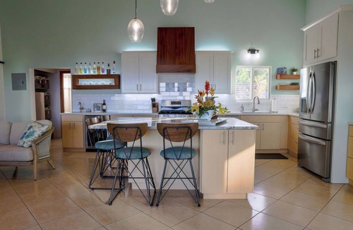 Estate Caret Bay House | Ocean View Retreat- Mountain Top, Heated Pool, Generator