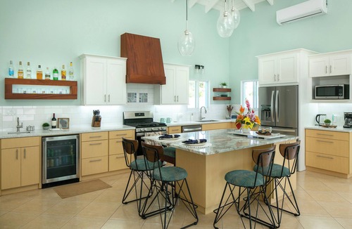Estate Caret Bay House | Ocean View Retreat- Mountain Top, Heated Pool, Generator