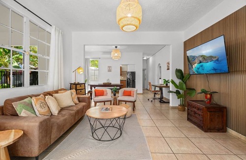 Ocean Park Apartment | Ocean View Rooftop - Large 3BR Beach Apartment in San Juan