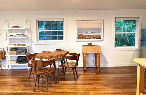 Yachats Apartment | Ocean View Studio Apartment! Perfect for Agate Hunting! Dog Friendly!
