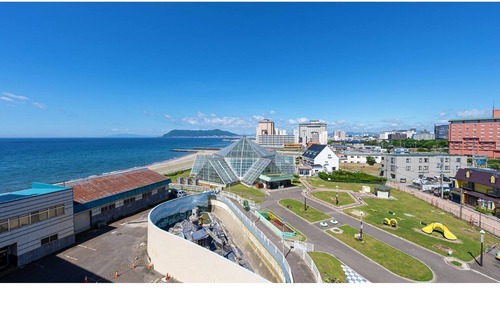 Hakodate House | Ocean view Superior Japanesestyle room balcon / Hakodate Hokkaidō