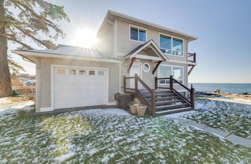 Birch Bay House | Ocean Views & Beach Access at Cottage on Birch Bay
