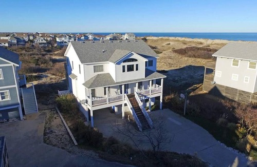 Ocean Sands House | Ocean Views Beach House - 165 Yards to Sand! 6BR, Sleeps 14 - Shades of Summer