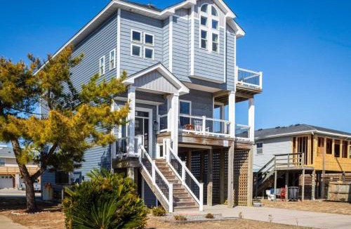 Colington House | Ocean Views Steps To Beach 5bd Luxury Home