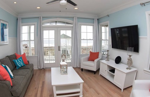 Ocean Isle Beach House | Oceanfront 10 bdrms private pool and tiki bar