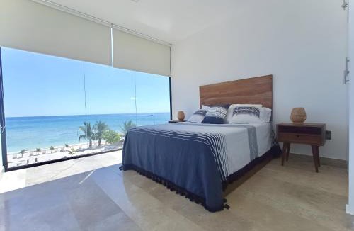 Mahahual Apartment | Oceanfront 2Bed - 2Bath Paradise Mahahual