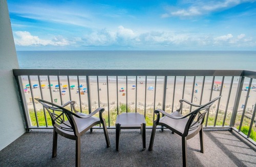 Myrtle Beach Condo | Oceanfront 3 BR Condo- Immaculate Views! The Savoy 503