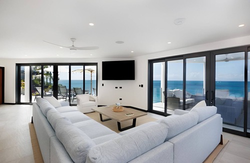 Fryes Beach Hotel | Oceanfront 4-Bed Villa | Steps from Ffryes Beach | Antigua