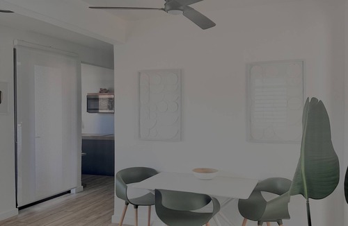 Hatillo Apartment | Oceanfront Balcony King Bed suite steps to city center and beach Sunsets walks