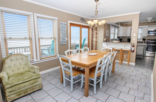 Hatteras House | Oceanfront, Beach Access, Ocean Views, Private Pool, Hot Tub, & Dog Friendly