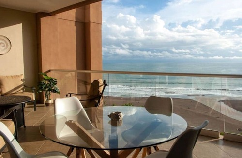 Barrio Los Faroles Condo | Oceanfront, Beachfront, Full Ocean & Pool & Mountan Views! HUGE Balcony Terrace!