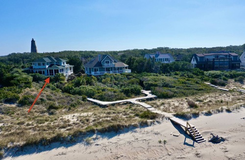 Bald Head Island House | Oceanfront BHI Home | Dog Friendly, Sunset & Old Baldy Views, BHI Club w/Golf + Shoals Club