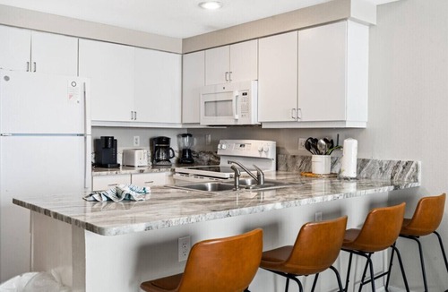 Daytona Beach Condo | Oceanfront Bliss: 11th Floor 2 BR Retreat with Direct Ocean Front Balcony at The Wyndham Ocean Walk Resort