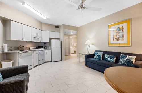 Daytona Beach Condo | Oceanfront Bliss: 11th Floor 2 BR Retreat with Direct Ocean Front Balcony at The Wyndham Ocean Walk Resort