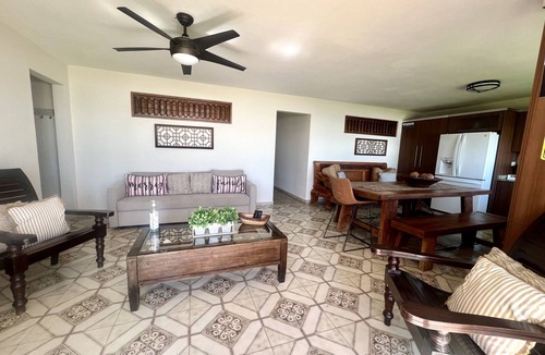 Guardarraya Apartment | Oceanfront Boho-Rustic Apartment Suite with pool, unique and amazing sunrises.