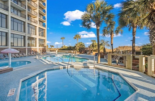 Windy Hill Condo | Oceanfront Condo with Access to Pools and Hot Tubs