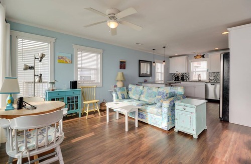 North Carolina Coast House | ☀️Oceanfront Carolina-Ocean Views-Dog Friendly-Gated Deck-Gas Grill☀️