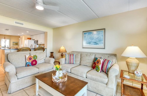 Crescent Beach Condo | Oceanfront Condo! Brand New Kitchen, Incredible Views of Ocean and Matanzas River, Spacious Balcony!