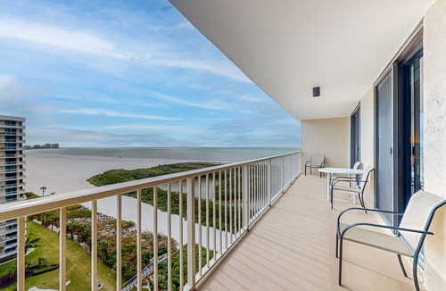 Marco Island Condo | Oceanfront Condo with WiFi, Pool, Tennis, & Direct Beach Access