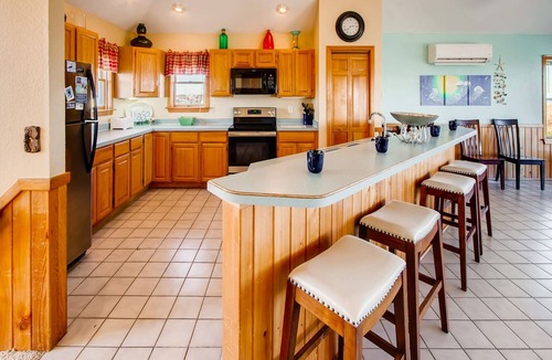 Waves House | Oceanfront, Dog Friendly Home with Private Pool, Hot Tub, Game Room, and More!