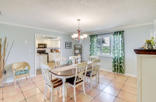 Beverly Beach House | Oceanfront Flagler Beach Home w/Decks & Gas Grill