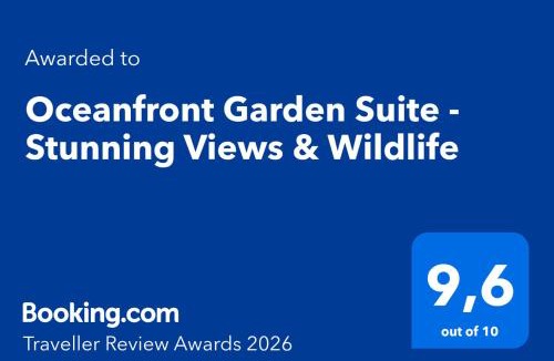 Halfmoon Bay Apartment | Oceanfront Garden Suite - Stunning Views & Wildlife