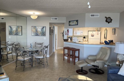Ponce Inlet Condo | Oceanfront Getaway! Relaxing Condo on the no-drive Beach 15% discount thru June