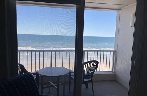 Ponce Inlet Condo | Oceanfront Getaway! Relaxing Condo on the no-drive Beach 15% discount thru June