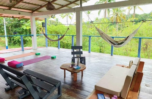 El Valle Cabin | Oceanfront Jungle Retreat House in Bahia Solano | Yoga Shala & Beach Access