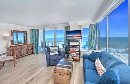Ortona Park Condo | Oceanfront King Studio w/Balcony| Newly Remodeled