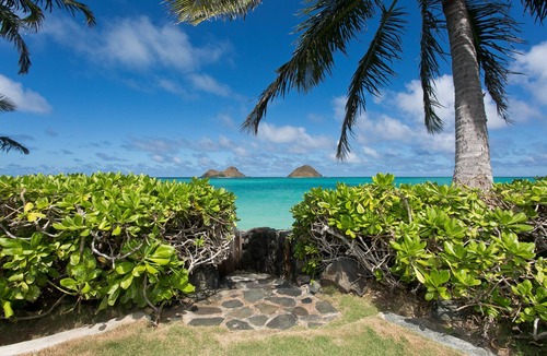 Lanikai House | Oceanfront Lanikai Home with Access to Secluded White Sand Beach