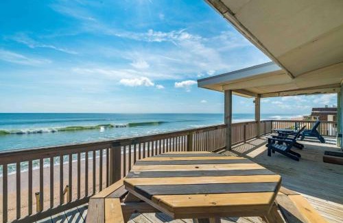 South Ponte Vedra Beach House | Oceanfront Large Deck Seating & Gas Grill