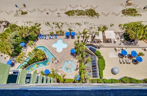 Myrtle Beach Apartment | Oceanfront Myrtle Beach Resort Rental with Balcony!