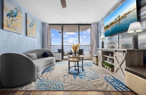 Myrtle Beach Apartment | Oceanfront Oasis Stunning 1BR Suite Steps to Beach