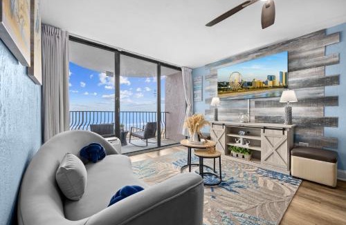 Myrtle Beach Apartment | Oceanfront Oasis Stunning 1BR Suite Steps to Beach
