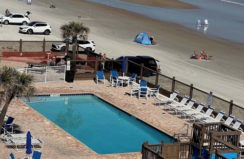 Bostwick Park Condo | Oceanfront Oasis studio Condo at the Beach