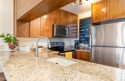 Lihue Condo | Oceanfront, Ocean-View, Steps to Beach, Kaha Lani Resort #221, Wailua Golf