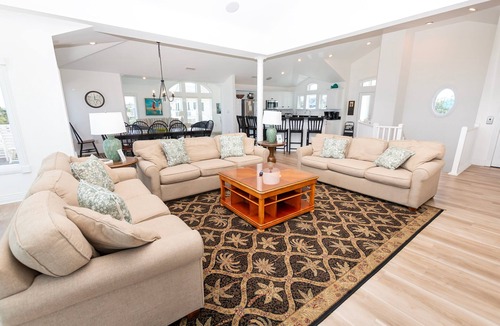 Carolina Dunes House | OCEANFRONT, Ocean Views, Pool, ELEV, H Tub, Dogs Welcome, CD1, A Great Place