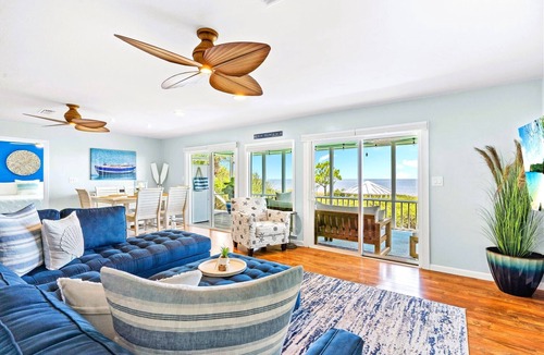 Alligator Point House | Oceanfront on a Private Beach-Hot Tub-Beautifully Remodeled-Dog Friendly Beach