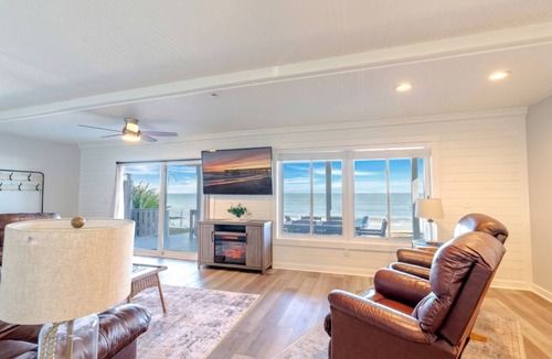 Flagler Beach House | Oceanfront Paradise/Private Beach/Sunrise Balcony