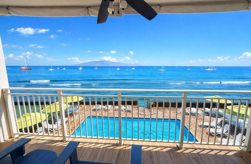 Historic Lahaina Front Street Condo | Oceanfront Paradise in Lahaina