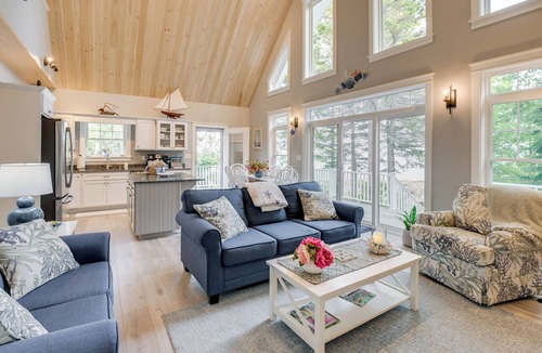 Prospect Harbor House | Oceanfront Prospect Harbor House w/ Deck, View