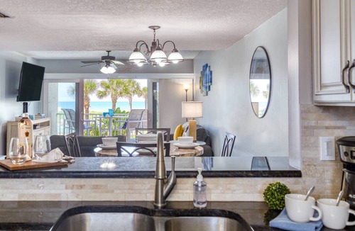 St. Augustine Beach Condo | Oceanfront! Renovated! Pool & Ocean Views! Steps to Beach, Shops, Restaurants! $300 in Free Tickets!