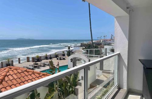 Villas de Rosarito House | Oceanfront Rosarito Balcony Beach & Amazing Sunsets
