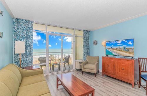 Myrtle Beach House | Oceanfront Studio with Incredible Resort Amenities! Indoor Waterpark and More! Dunes Village 406