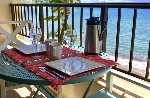 Kihei Condo | Oceanfront Sugar Beach Resort Penthouse 34. Amazing Ocean Views! Remodeled!