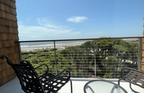 West Beach Village Villa | Oceanfront top floor condo, sunrises, dolphins, breezes, THREE private balconies